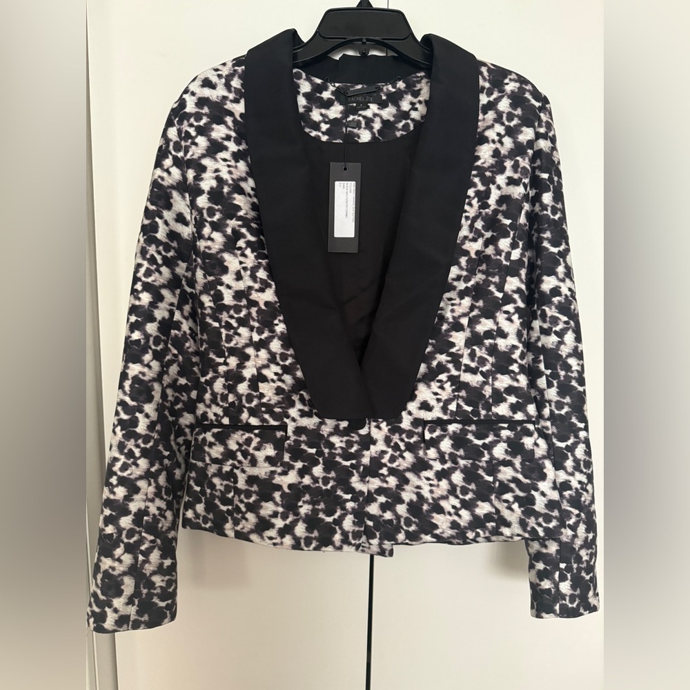 NWT | Rachel Zoe Black & White Tuxedo Suit Set Size 2 - Picture 5 of 16